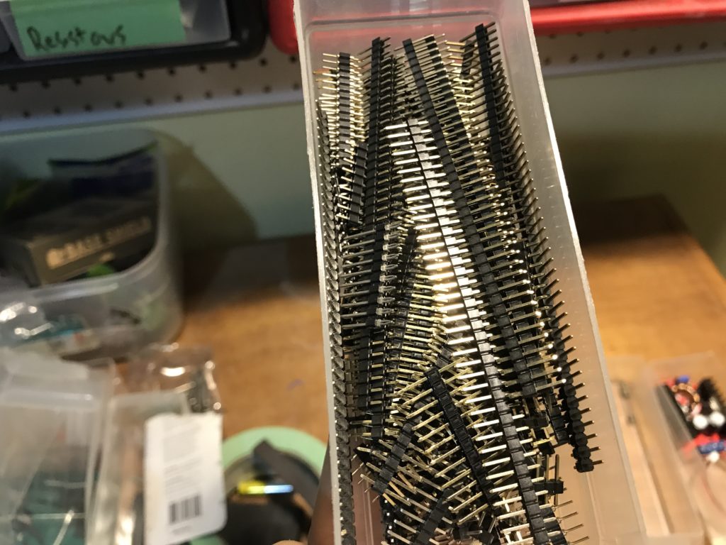 Male header pins